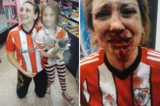 Fans Sepak Bola Aniaya...