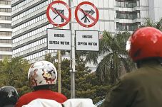 Persiapan Larangan Motor...