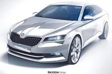 Skoda Rilis Sketsa Superb...