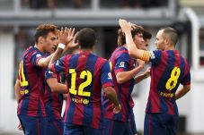 Babak Pertama, Barcelona...