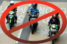 Larangan Motor Segera...