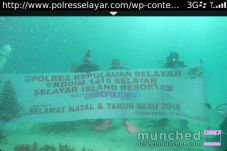 Natal Bawah Laut di...