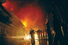 Pasar Klewer Terbakar