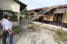 Tower Polisi di Samarinda...