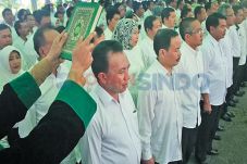 Pelantikan di TPS Jangan...