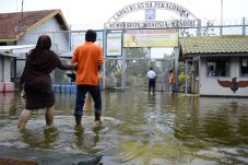 Banjir di Lapas Pekalongan...