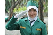Latihan Menwa, Mahasiswi...