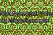 Iklan Demokrasi, Protes...