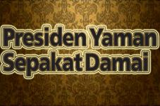 Presiden Yaman Sepakat...