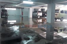 Saluran Air di Sekretariat...