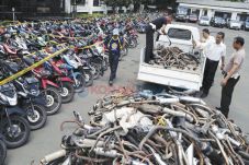 Polisi Amankan 632 Sepeda...