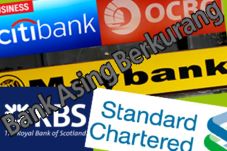 Bank Asing Berkurang