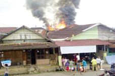 Kebakaran di Sore Hari