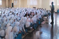Siswi SMKN 7 Antusias...