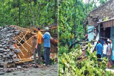 Angin Ribut Hancurkan...