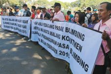 70 Pedagang Merasa Ditelantarkan