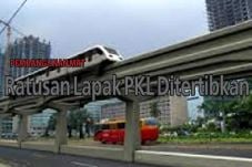 Ratusan Lapak PKL Ditertibkan
