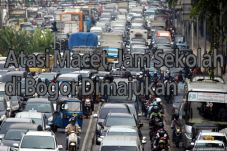 Atasi Macet, Jam Sekolah...