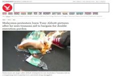 Salah Tulis, Media Inggris...