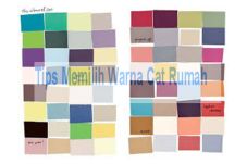 Tips Memilih Warna Cat...
