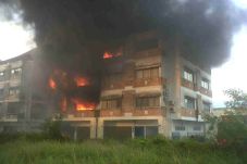Kebakaran Ruko di Batam...