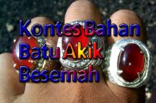 Kontes Bahan Batu Akik...