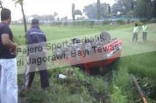 Pajero Sport Terbalik...