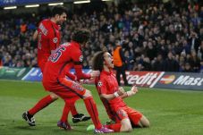 Selebrasi David Luiz...