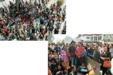 Pengungsi Sinabung Tolak...