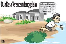 Dua Desa Terancam Tenggelam