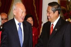 Ucapan Lee Kuan Yew...