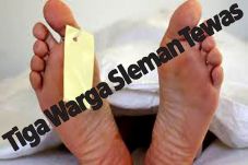 Tiga Warga Sleman Tewas