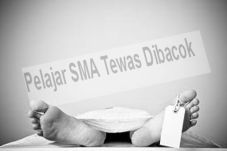 Pelajar SMA Tewas Dibacok