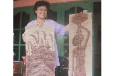 Kreasi Batik Eceng Gondok...