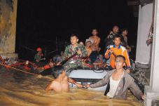 Hujan Deras, Kota Pamekasan...