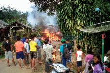 Tiga Rumah Ludes Sekaligus
