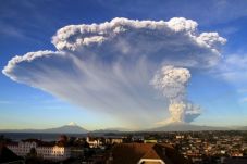 Gunung Berapi di Chile...