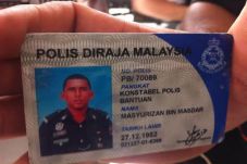 1 Pembunuh Warga Malaysia...
