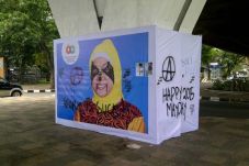 Aksi Vandalisme saat...