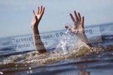 Terseret Ombak, 8 Pengunjung...