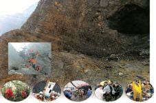 Evakuasi Erri dari Kawah...