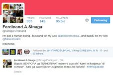 Kicauan Ferdinand Sinaga...