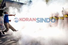 Polisi Amankan Mapolrestabes...