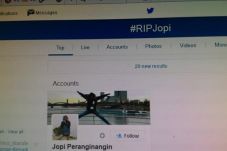 #RIPJopi Jadi Trending...