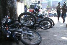 Mapolres Bima Hancur...