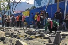 Proyek Jalan Agus Salim...