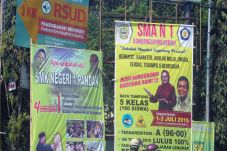 Baliho PPDB Berbau Kampanye
