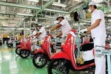 Pasar Turun, Honda Scoopy...
