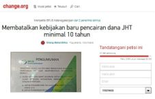 Masyarakat Kirim Petisi...