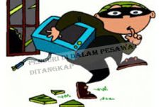 Pencuri di Dalam Pesawat...
